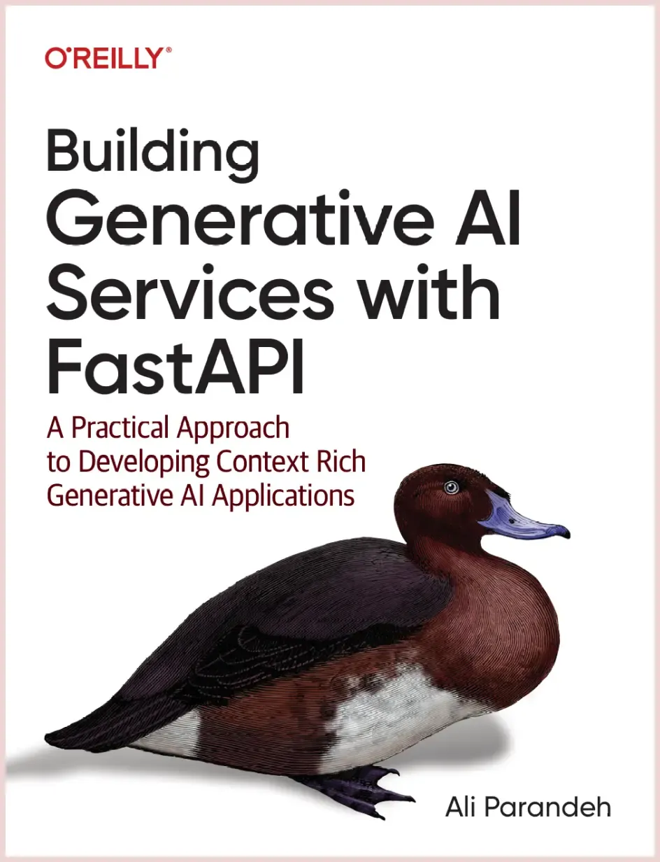 Building Production Servcies with FastAPI, O'Reilly, Alireza Parandeh, 2025